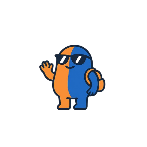 AhlanDeutsch mascot waving